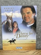 A Horse For Danny Movie Press Kit Advertising Vintage Robert Urich Lg - $9.90