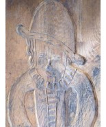 Old German Americana Primitive Wood Cookie Cake Mold Springerle Carved F... - $147.29 CAD
