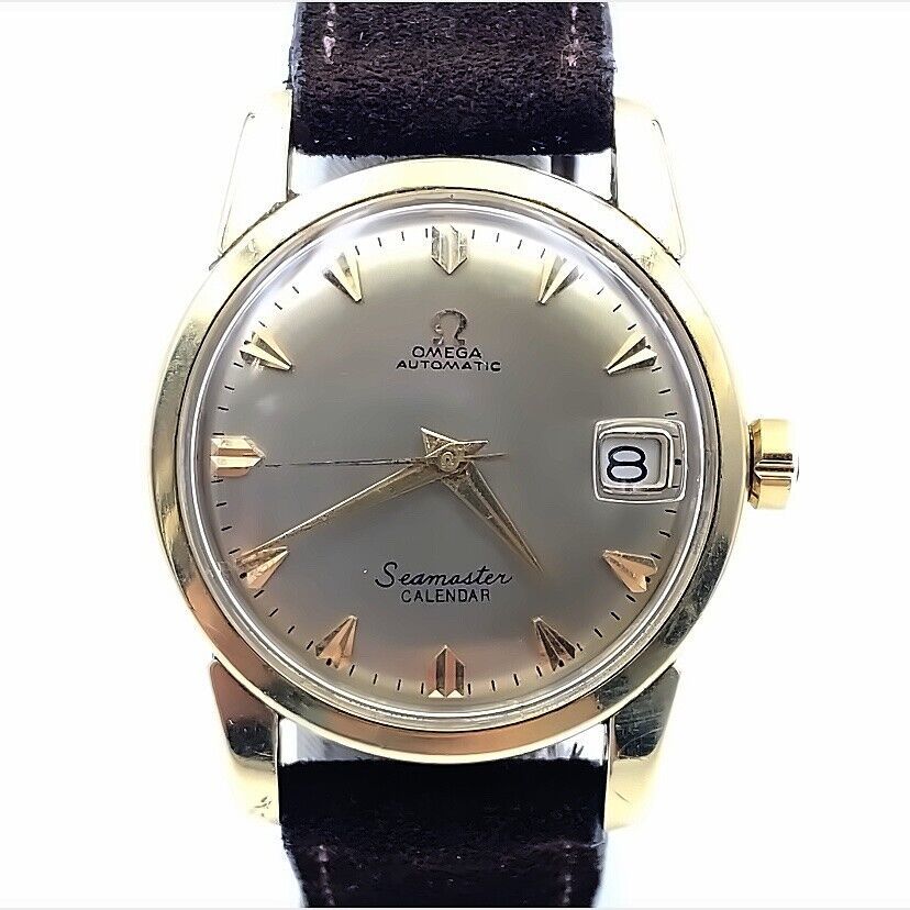Primary image for Vintage Omega Seamaster Automatic Gold Capped Case 2849