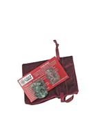 Tanzurine Set of Red and Green Rough Stone Small 30-50mm Velvet Bag Info... - $17.27 CAD