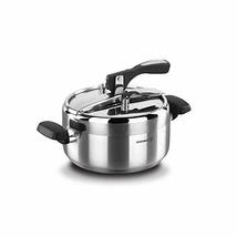 Korkmaz Turbo 5 Quart Stove Top Pressure Cooker Stainless Steel Cookware Inducti - £69.91 GBP