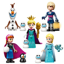 5Pcs Frozen Series Building Block Minifigure Figure Toy Assembly Gift fo... - £15.89 GBP