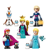 5Pcs Frozen Series Building Block Minifigure Figure Toy Assembly Gift fo... - £15.89 GBP