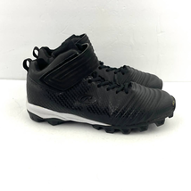 Rawlings Men&#39;s Edge Football Shoes Sz 10.5  Black White Sports  - £9.64 GBP