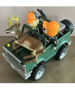 Gemmy Musical Deer Hunter Jeep W/ Working Headlights &amp; Sweet Home Alabama - €29,93 EUR