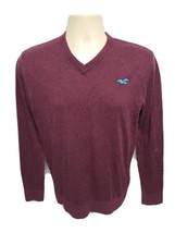 Hollister California Adult Small Burgundy Sweater - $22.00