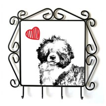 Portuguese Water Dog-clothes hanger with an image of a dog. Collection. Dog with - £16.02 GBP