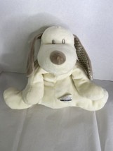 Mamas and Papas Puppy Dog Plush Stuffed Animal Floppy Toy Off White Beige Gray - £77.68 GBP
