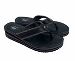 G.H Bass &amp; Co. Black Gray Platform Women Sandal Flip Flops Size 6 Jodi W... - $18.80