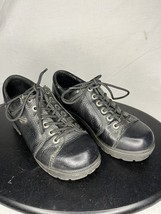 Y2K Women’s Harley Davidson Heel Clogs Black Leather Biker Shoe Size 8 - $60.00