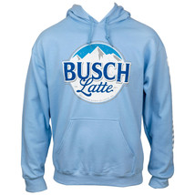 Busch Latte Mountain Logo Hoodie Blue - £48.45 GBP+