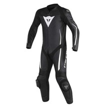 Dainese Avro 2 Race One Piece Leather Suit Motorbike / Motorcycle Black/White - £389.74 GBP