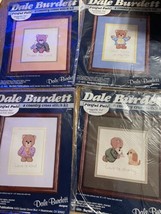 Lot Of 4 Pitiful Pals Dale Burdett Cross Stitch Kits CK 303 CK 304 CK 30... - $12.86 CAD