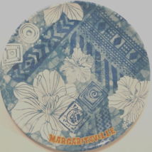 Margaritaville Vintage 90s Melamine Blue Tropical Tie Dye Dinner Plate 1... - £13.14 GBP