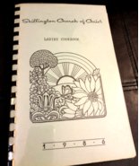 Vintage Church Cookbook Spiral Shillington Church of Christ Ladies Cookb... - £28.83 GBP