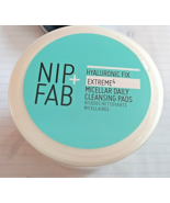 NIP + FAB Hyaluronic Fix Extreme4 MICELLAR DAILY CLEANSING PADS, 60 PADS... - $20.52 CAD