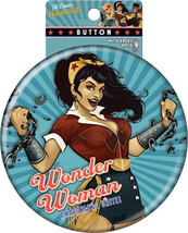 DC Comics Wonder Woman Bombshell Image 6 Inch Button with an Easel Back ... - $5.94