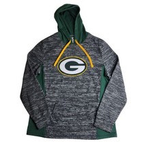 Green Bay Packers Graphic Pullover Hoodie Sweatshirt By Fanatics 2 Tone ... - $29.65