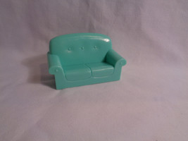 2010 Olivia The Pig Family 2 in 1 Pirate Ship Dollhouse Furniture Green Sofa - £2.00 GBP