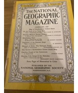 NATIONAL GEOGRAPHIC February 1947 WITH MAP! Coca Cola Ad - £4.67 GBP