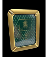 Vintage Brass Picture Frame 5x7 Loui Michel Cie Elysees Tarnish Resistant - €34,45 EUR