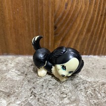 Kenner 1992 Vintage LPS Littlest Pet Shop Puppy Pals Black White Dog - £6.17 GBP