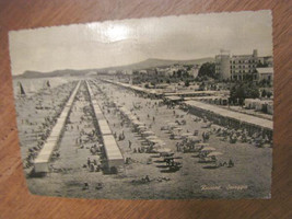 1956 SCAC RICCIONE beach sea shore der strand la plage postcard postcard-
sho... - £22.52 GBP