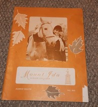 Vintage Mount IDa Junior College Alumnae Bulletin Fall 1969 - $14.99