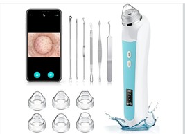 Blackhead Remover Vacuum with Camera - 6 Suction Heads, 3 Modes - USB In... - $36.62