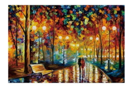  Rainy Night Walk Wooden Puzzle 1000 Pieces - £14.11 GBP