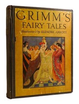 Brothers Grimm Elenore Abbott GRIMM&#39;S FAIRY TALES  1st Edition Early Printing - £63.71 GBP