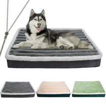 Dog Bed Mat with Zipper Remolvable Pet Mattress for Dog Sleeping Mat Was... - £28.68 GBP+