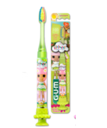 Lot of 2 GUM Lalaloopsy Timer Light Toothbrush with Suction Cup Bottom, ... - $8.87
