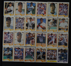 1990 Fleer San Francisco Giants Team Set of 24 Baseball Cards Missing 5 Cards - £1.97 GBP