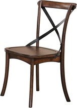 ACME Furniture Kaelyn Dark Oak Side Chair (Set of 2) - £142.52 GBP