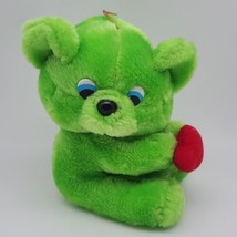 Vintage Oriental Trading Company Green Bear 11" Plush Stuffed Animal * Cl EAN* - £14.15 GBP