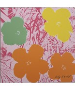 Andy Warhol Lithograph Flowers - $1,150.00