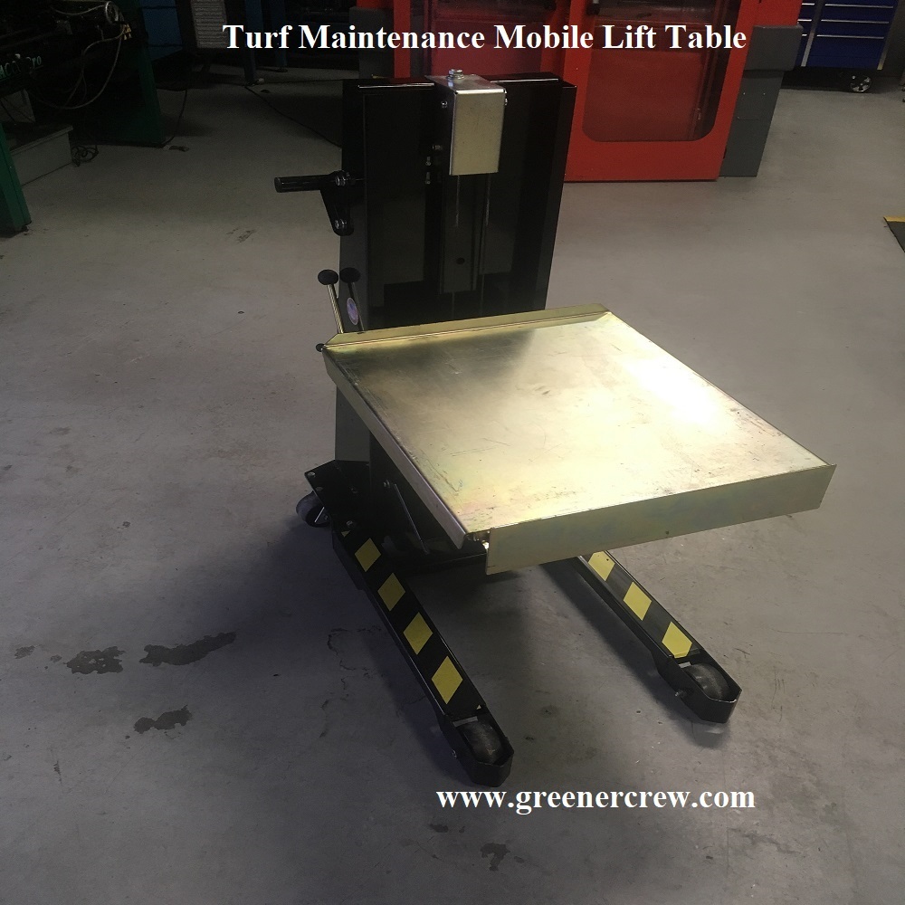 Mobile Lift Table Golf Course Turf Maintenance  - $4,699.00