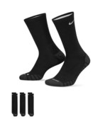 Nike Everyday Max Cushioned Crew Socks BLACK / Size WMN 10-13 MWN 8-12 /... - $24.35 CAD