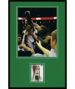 Paul Pierce Framed 11x17 Game Used Jersey &amp; Photo Display vs Lebron UDA ... - £54.36 GBP