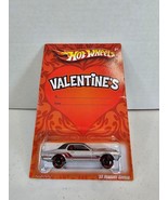 Hot Wheels &#39;68 Mercury Cougar 2009 Valentine&#39;s Silver or Zamac Color Red... - $13.09