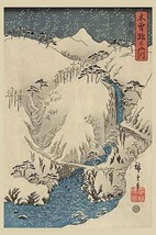 Mountains and rivers on the Kiso Road (Kisoji no sansen) #3 by Utagawa Hiroshige - £17.57 GBP+