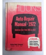 CHILTON&#39;S VINTAGE 1965-72 DOMESTIC CARS AUTO REPAIR MANUAL #5646 MUSCLE ... - $27.06 CAD