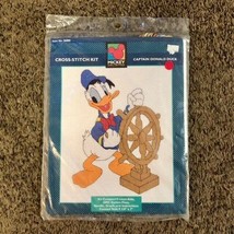 Disney Mickey Unlimited Captain Donald Cross-Stitch Kit NEW Sealed - $14.85