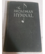 Vintage The Broadman Hymnal Book 1940&#39;s Church Music Songs Green Cover - £10.07 GBP