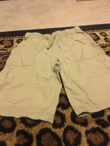 Circo Boys Khaki Shorts Pockets Drawstring Elastic Waist Pull-On Size XL - $32.01
