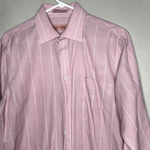 Henry Grethel striped button-down, long sleeve shirt, regular fit - $11.76