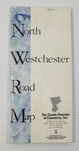 *L1) Vintage 1993 North Westchester County New York Foldable Pocket Road... - $9.89