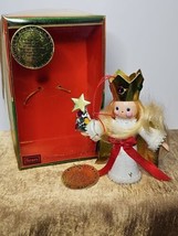 Vintage 80s Sears Roebuck Wooden Ornament Christmas Around The World Germany - £15.91 GBP