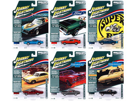 &quot;Muscle Cars USA&quot; 2022 Set B of 6 pieces Release 1 1/64 Diecast Model Ca... - £56.72 GBP